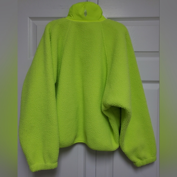 FP Movement Hit The Slopes Fleece Jacket/Neon Yellow - Picture 6 of 11